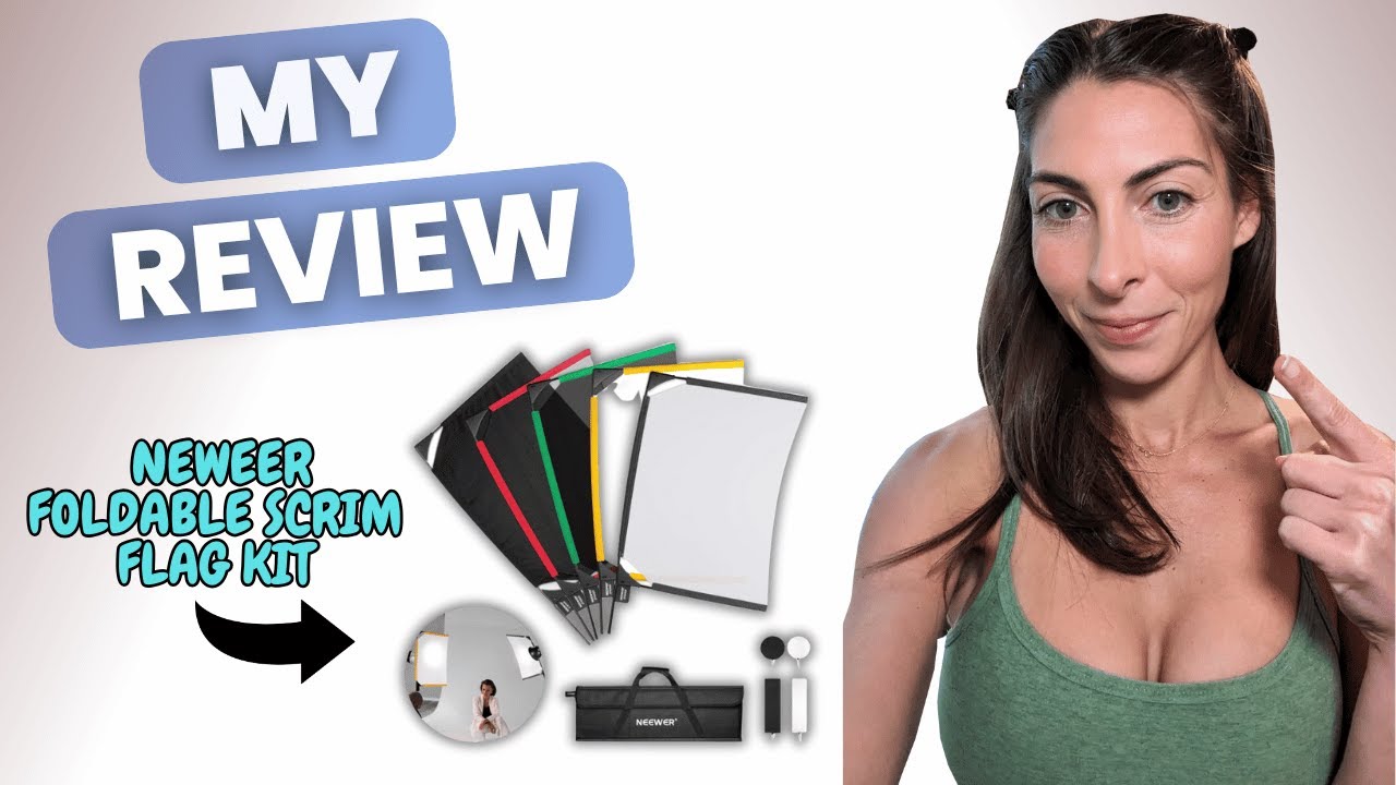 Watch Before Buying Neweer Foldable Scrim Flag kit