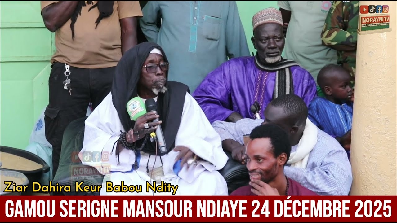 Serigne Mansour NDIAYE ak wa Dahira Keur Babou Ndity 23 décembre 2025 