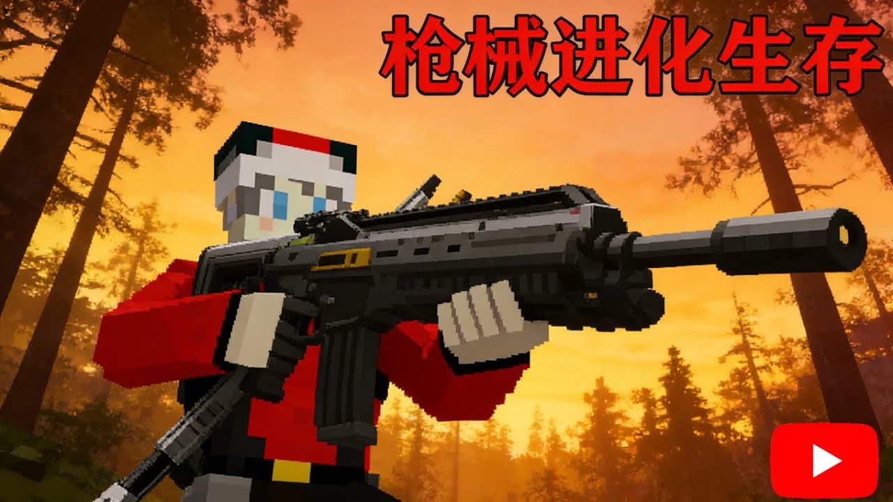 每升五级就会获得更强大的枪械！枪械进化生存！【我的世界Minecraft】