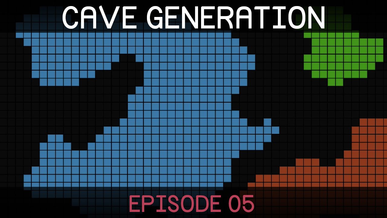 [Unity] Procedural Cave Generation (E05. Detecting Regions)