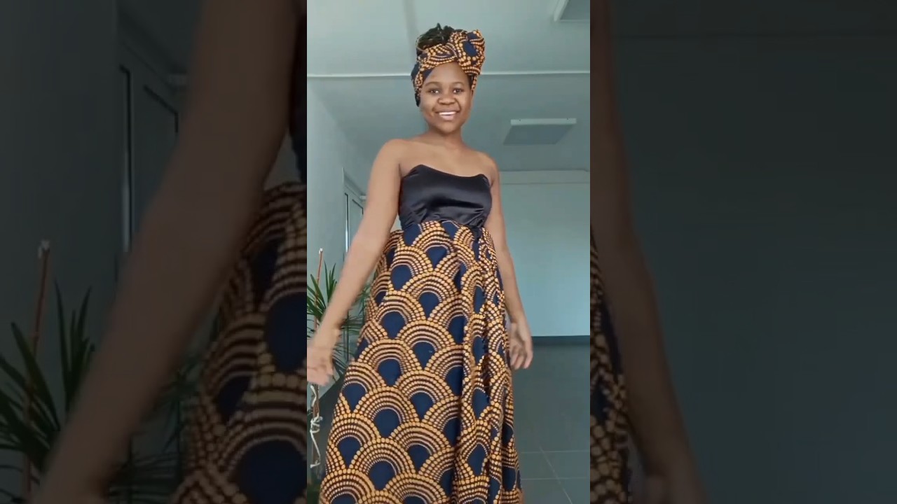 No sew African maxi skirt #africa #fashion #diy #egwu #afrobeats