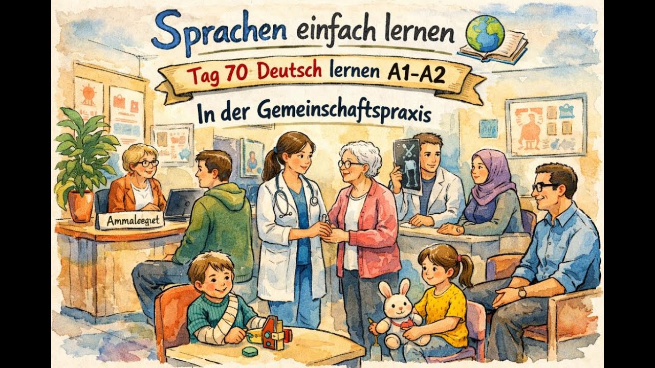 Tag 70 Deutsch lernen A1-A2 