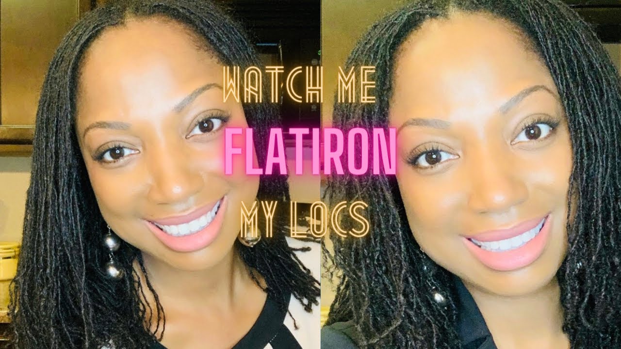Watch Me Flatiron My 3.5 Year Sisterlocks😊...