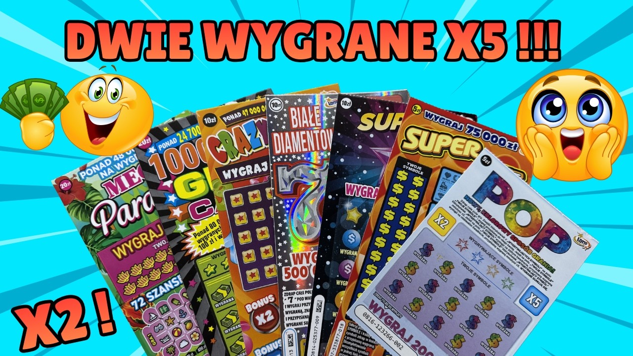 ZDRAPKI LOTTO 🍀 WOW NIEZŁY WYSYP MNOŻNIKÓW !! 💥😮 🥳 💸 #zdrapki #win #lottery #scratchcards #winner