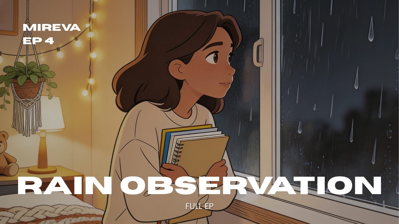 Rain Observations 🌧️ | 14-Minute Lofi Study Beats Mix | Soft Beats for Reading by MIREVA