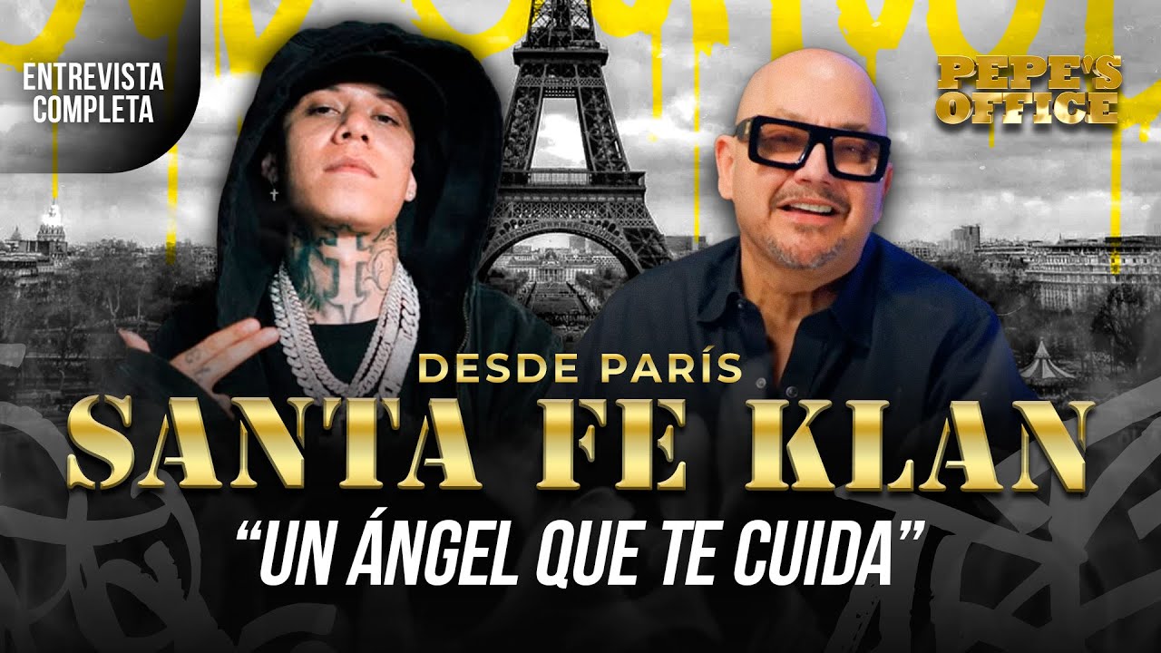 SANTA FE KLAN: Un ángel que te cuida desde, París | Pepe's Office
