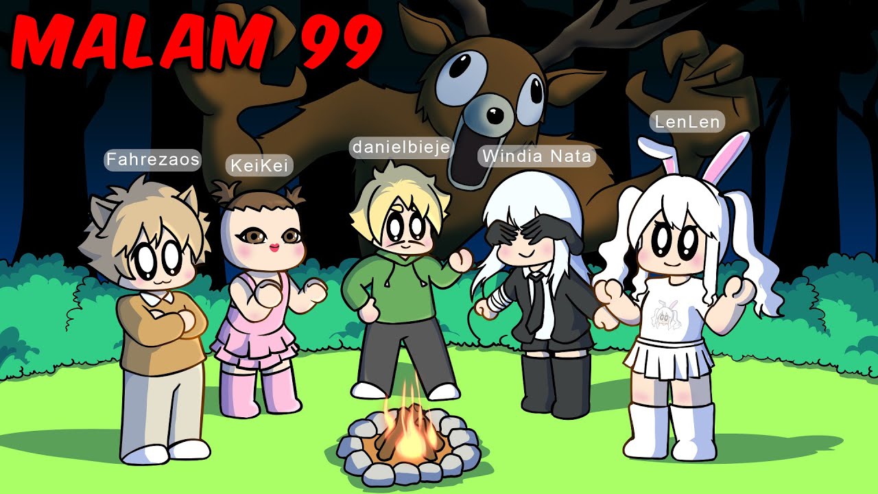 5 Youtuber Bertahan Hidup 99 Malam di Hutan!!