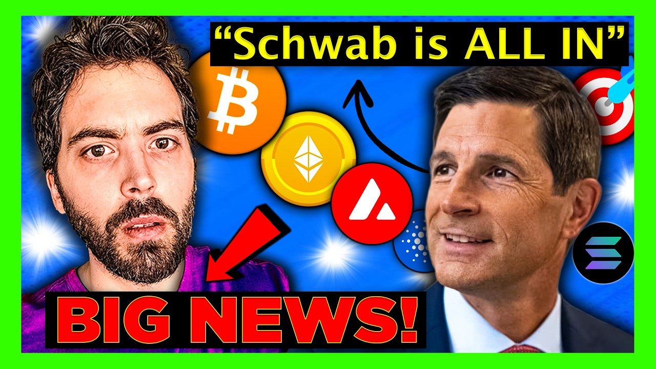 Charles Schwab Just Released The Crypto Bulls!!