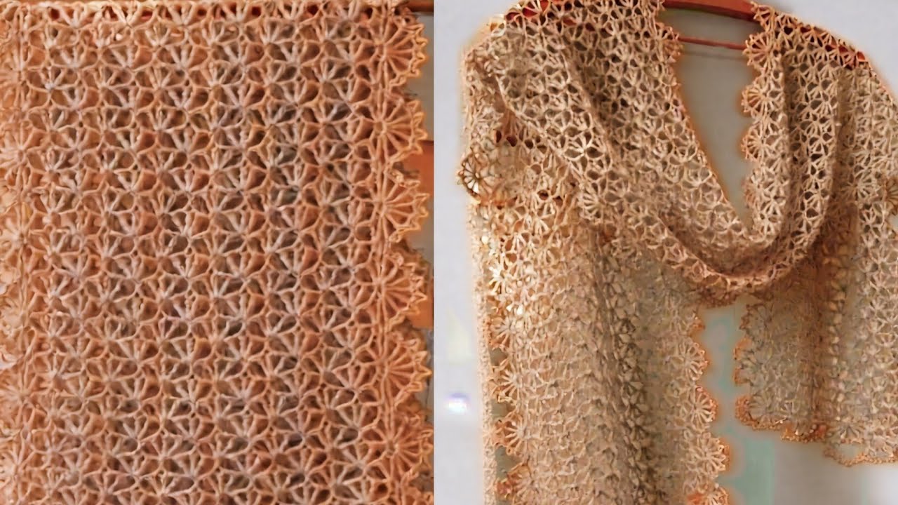 इस scarf से कमाएं है मैने हजारों रुपए/New ladies scarf,Shawl design 