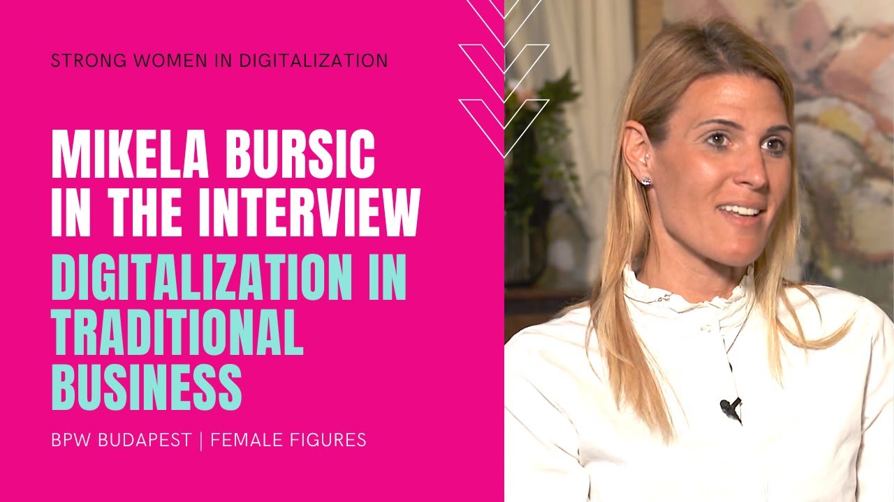 Digitalization takes a traditional company to a new level: Mikela Buršić presents her business