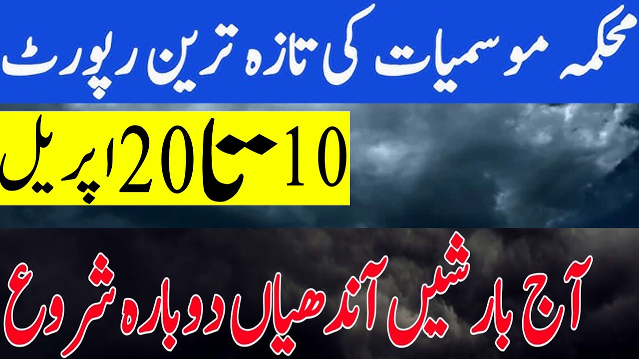 Tomorrow weather Pakistan, Weather Forecast for Next 7 days in Pakistan