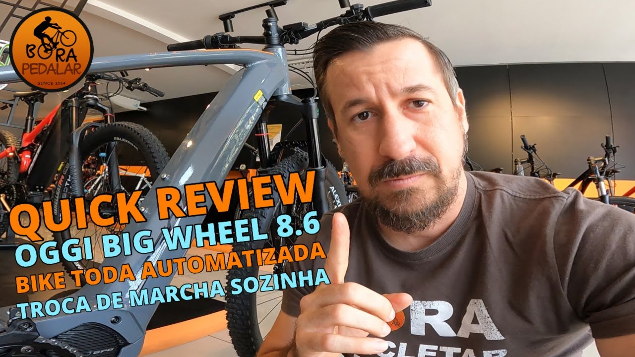 QUICK REVIEW - Big Wheel 8.6 - AUTOMATIZADA - A Bike que você só precisa se Preocupar em PEDALAR!