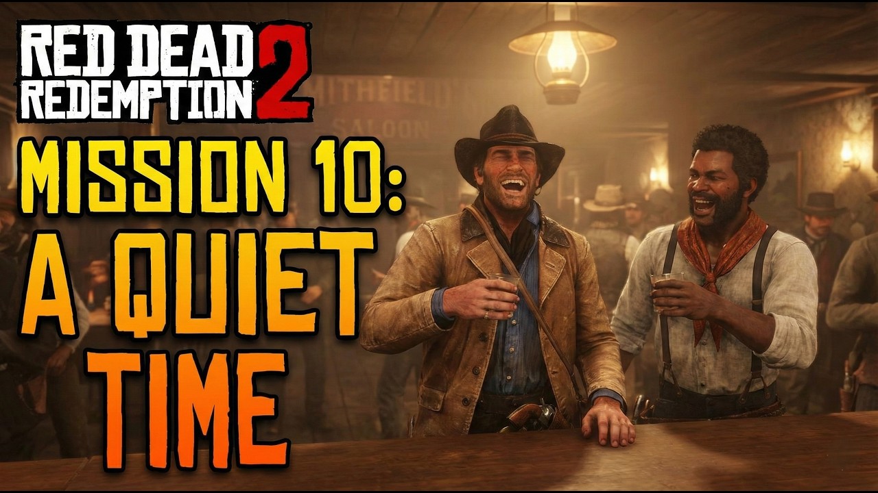 Red Dead Redemption 2 | The Drunken Night (Arthur & Lenny)