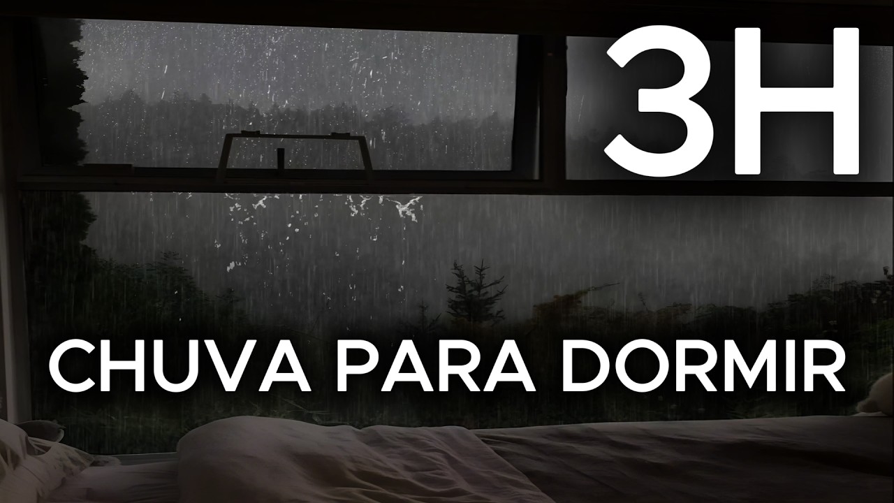 Chuva Relaxante 3h para Sono Profundo 🌧️ | Rain Sounds for Deep Sleep