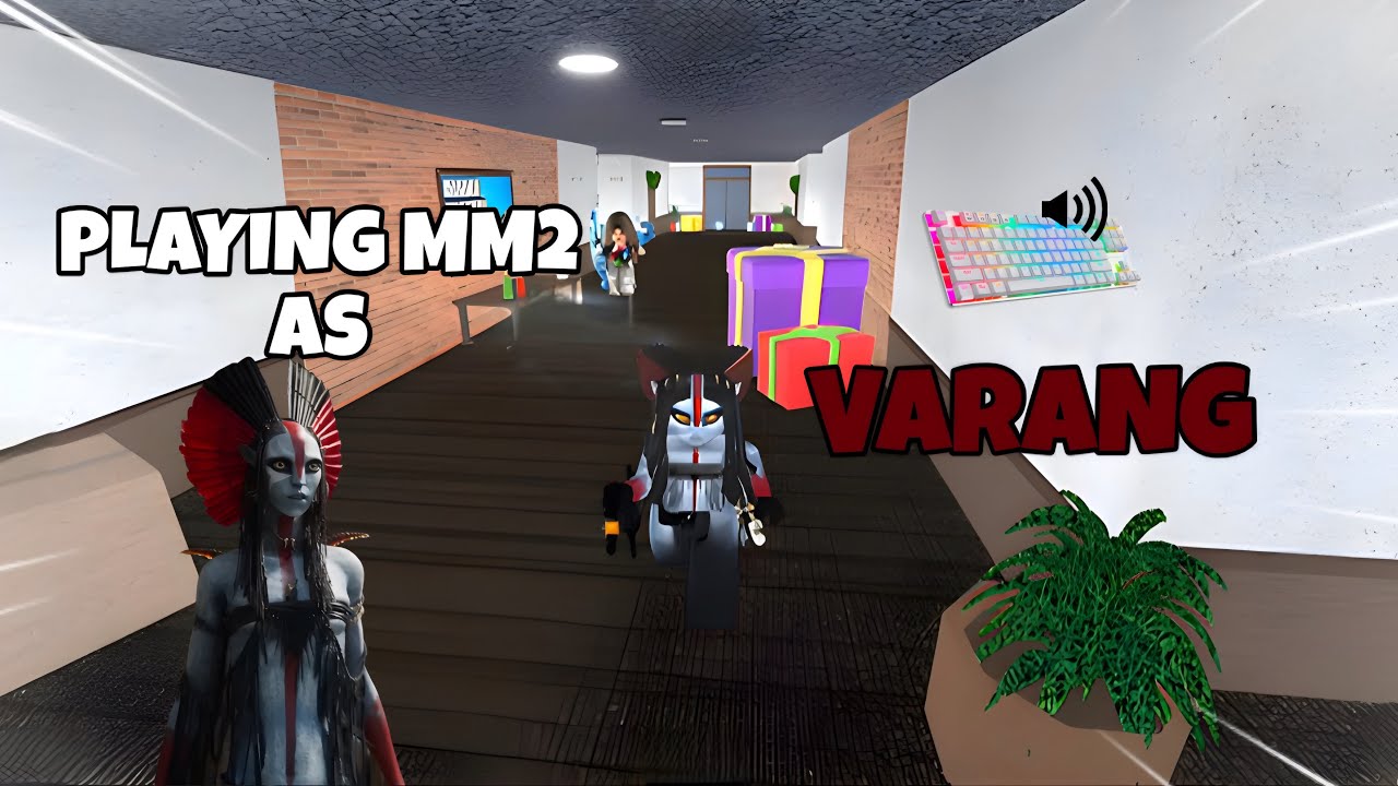 VARANG DESTROYS TEAMERS IN MM2 + GAMEPLAY (KEYBOARD ASMR)
