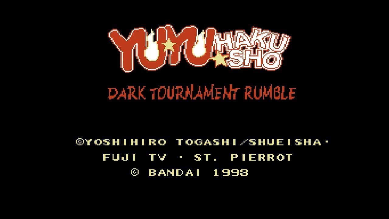 NES Yuu Yuu Hakusho: Bakutou Ankoku Bujutsu Kai
