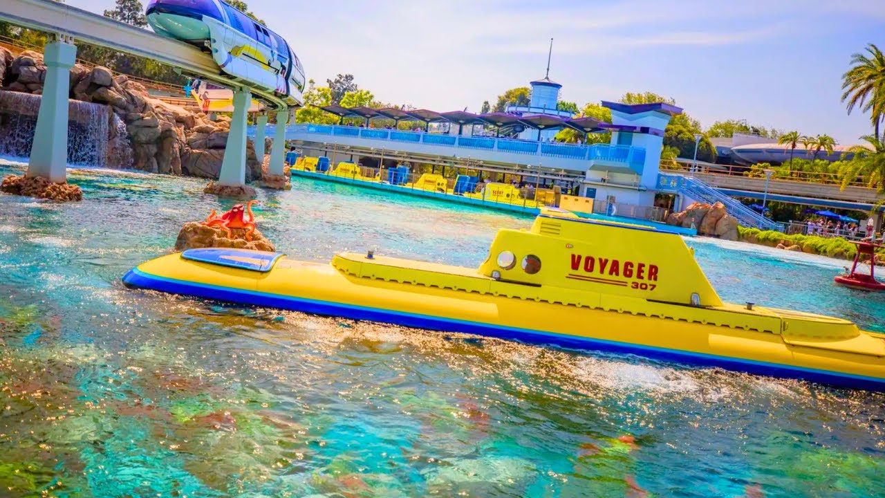 [2023 POV] FINDING NEMO SUBMARINE VOYAGE - UNDERWATER ATTRACTION - 4K 60FPS | DISNEYLAND PARK, CA