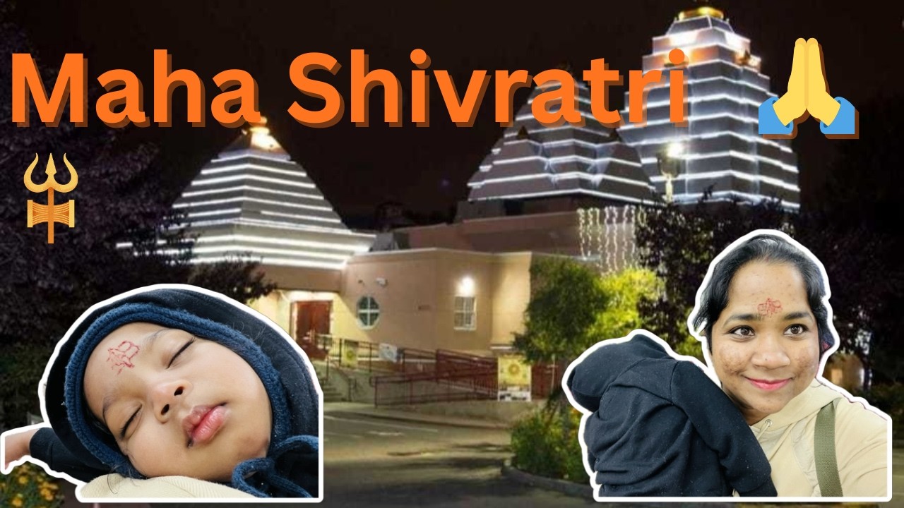 Maha Shivratri Temple Visit with My Son 🙏🕉️ | Our First Maha Shivratri Together 😇🙏