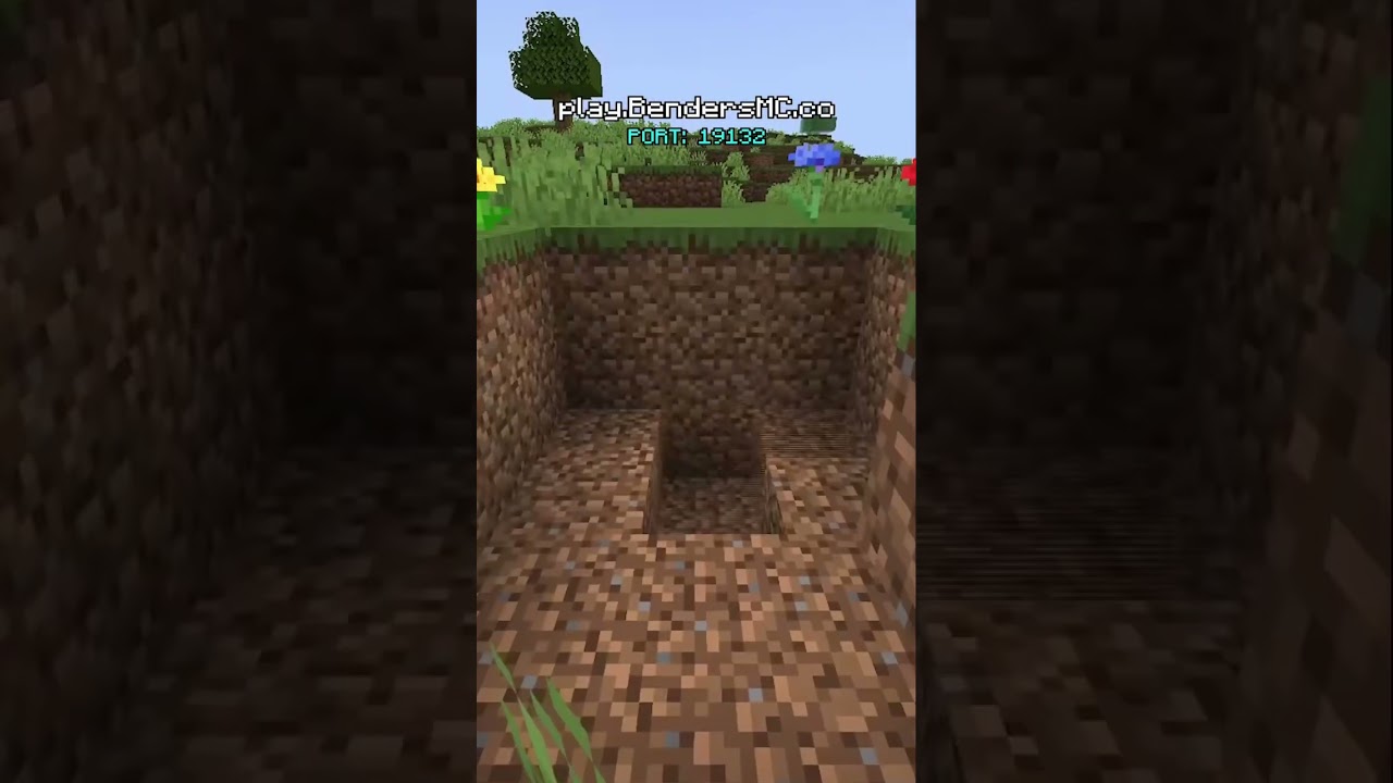 BendersMC - BEST STARTER Earth Bending Moves! #minecraft