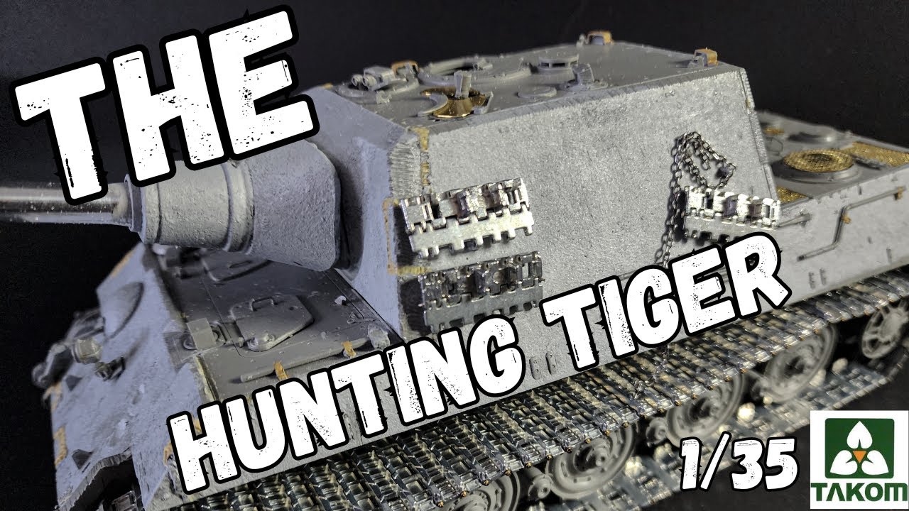 Jagdtiger 88mm PAK 1/35 BLITZ by Takom / FULL Built