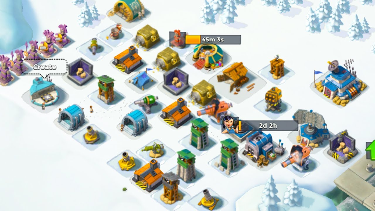 GOING BACK TO MY STARTING OVER ACCOUNT IN BOOM BEACH!