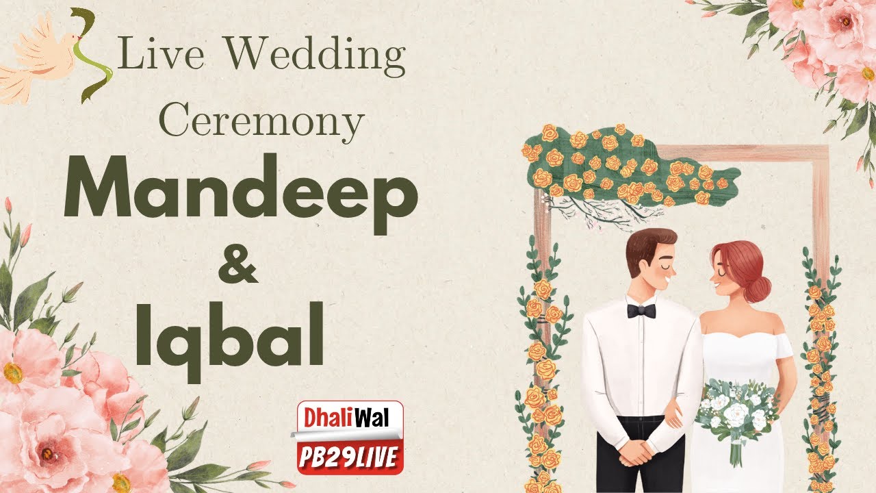 🔴Live Wedding Ceremony || Mandeep & Iqbal || Ca Digital Studio Dala || 78370-06590 || 97816-93003