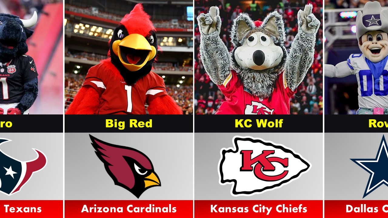 Every NFL Team’s Mascot Explained 🏈 | All 32 Teams