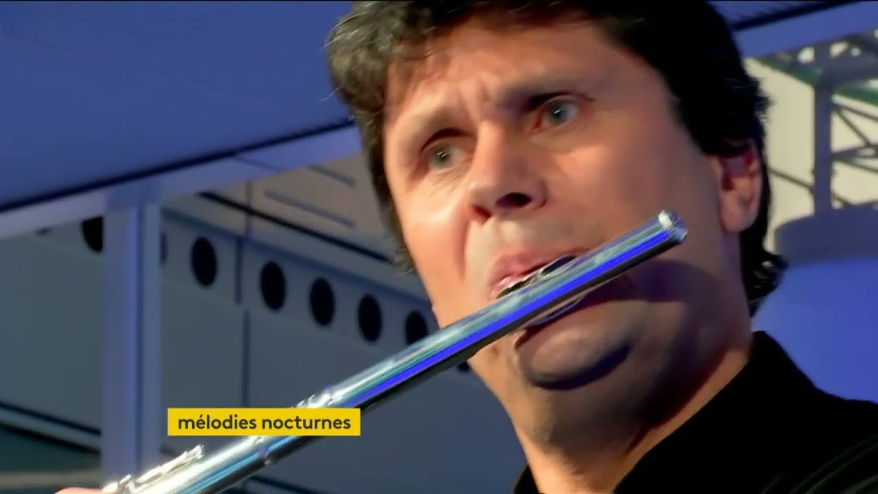 Syrinx de Debussy avec le flutiste Vincent Lucas sur le plateau de M&eacute;lodies Nocturnes