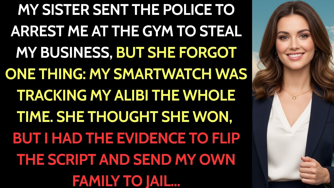 Police Walked Into My Gym and Came Straight for Me—My Jealous Sister Lied So I’d Lose Everything…