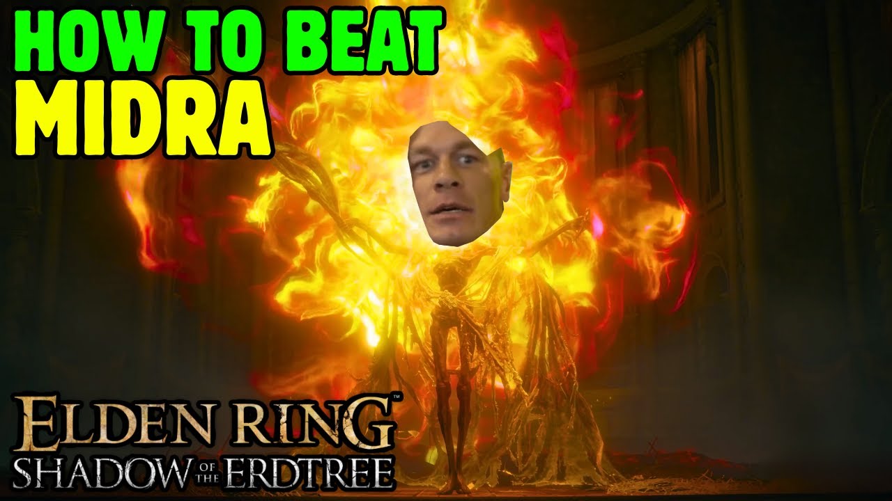 Midra, Lord of the Frenzied Flame CHEESE BUILD Elden Ring