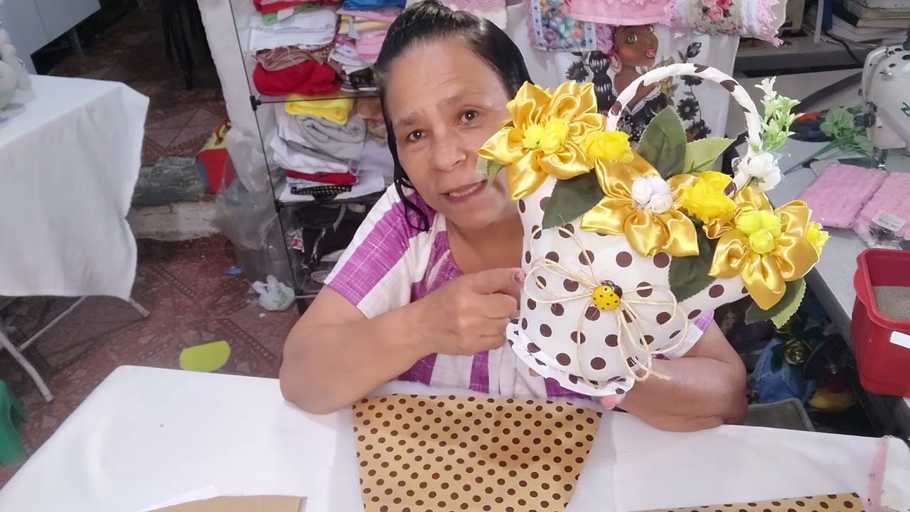 Arranjos carinha de mamãe! #artesanato