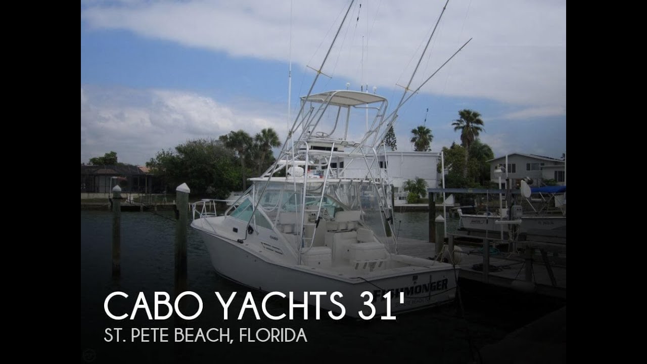 [ПРОДАНО] Cabo 31 Express Sportfish 2001 года выпуска, б/у, в Сент-Пит-Бич, Флорида
