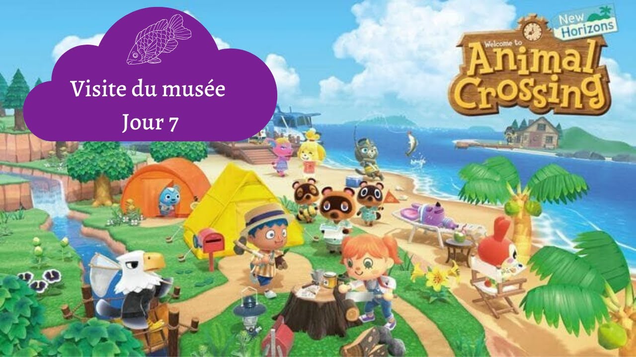 Animal Crossing new horizons : Visite du musée ! #2