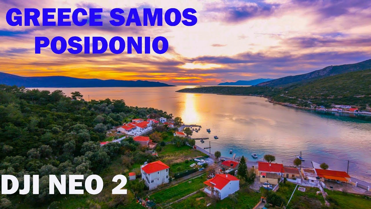 DJI NEO 2 GREECE SAMOS ISLAND POSIDONIO BAY CINEMATIC DRONE VIDEO ΣΑΜΟΣ ΠΟΣΕΙΔΩΝΙΟ