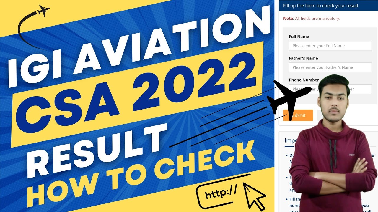 igi aviation csa result 2022 | igi csa result 2022 | mahir academy