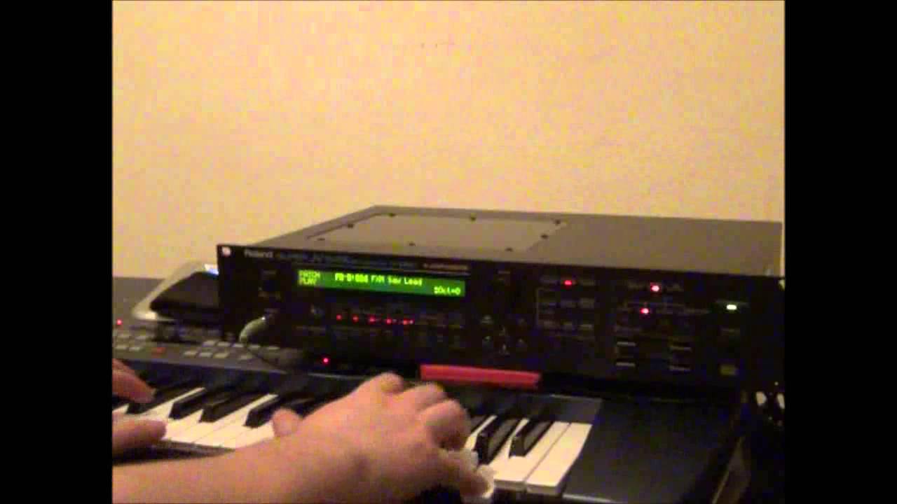 Roland JV 1080 - Preset Bank B - 84   FXM Saw Lead
