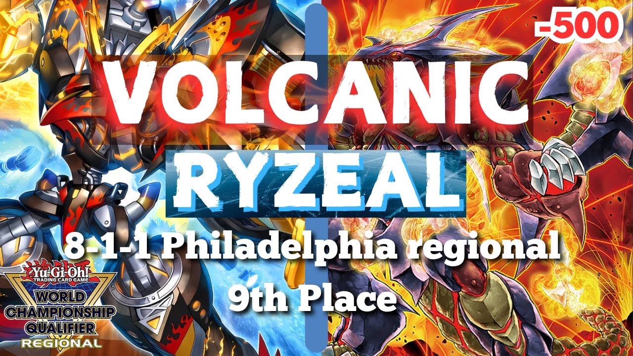 8-1-1 Philly Regional Volcanic Ryzeal deck!