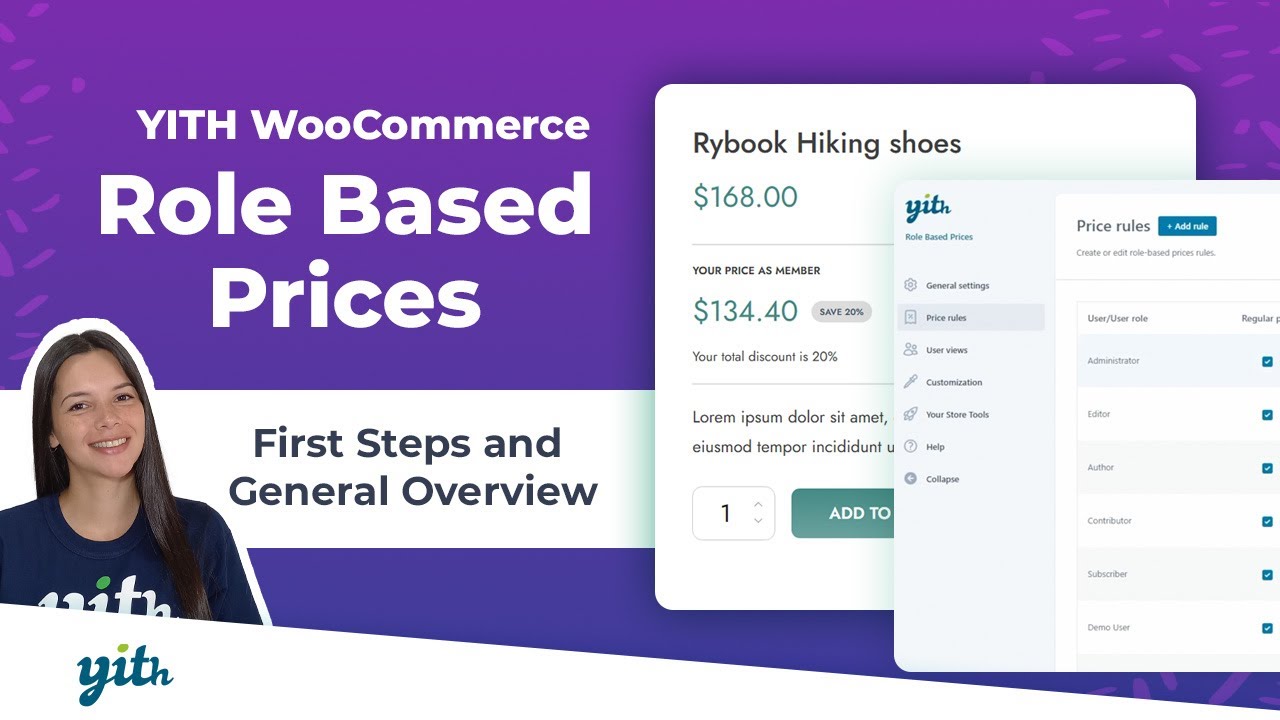 First Steps and General Overview - YITH WooCommerce Role Based Prices