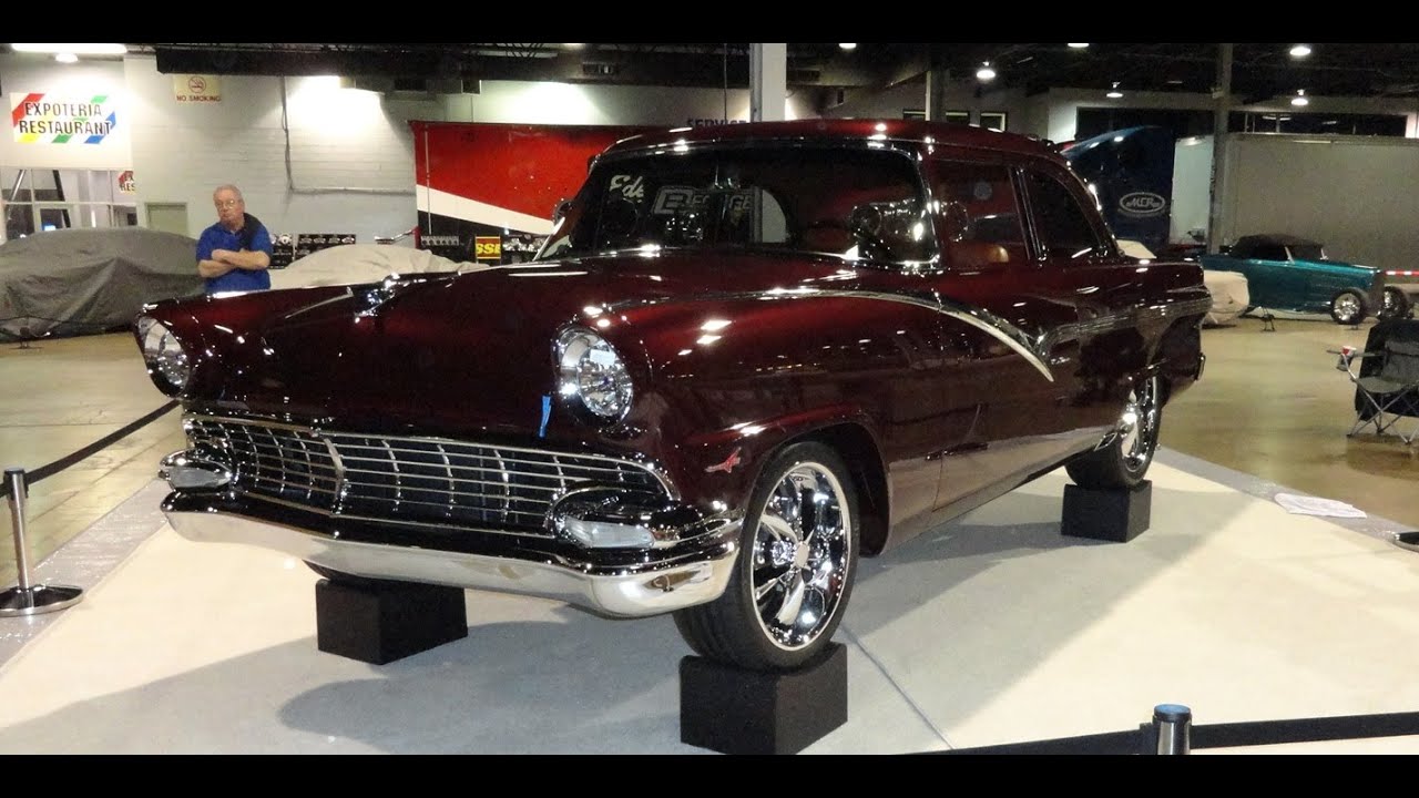 1956 Ford Club Sedan Custom at the Chicago World of Wheels on My Car Story with Lou Costabile