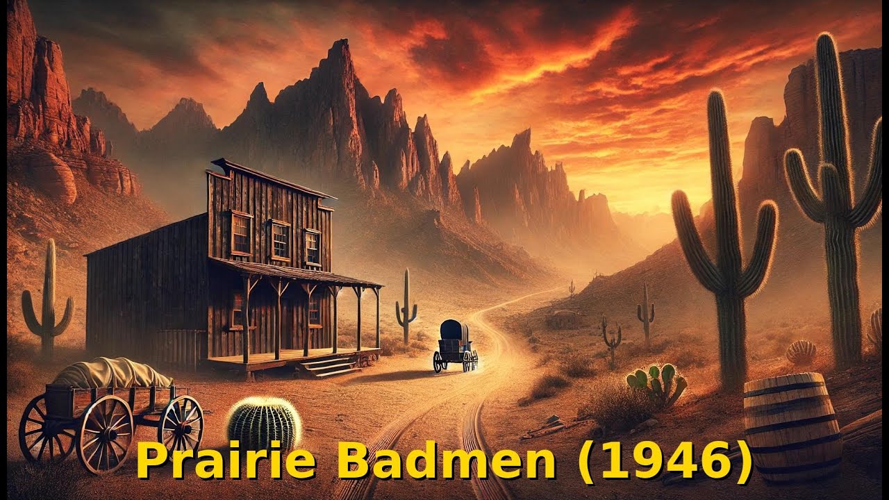 Prairie Badmen (1946) | Buster Crabbe & Fuzzy St. John | Wild West Showdown 🌟🔫