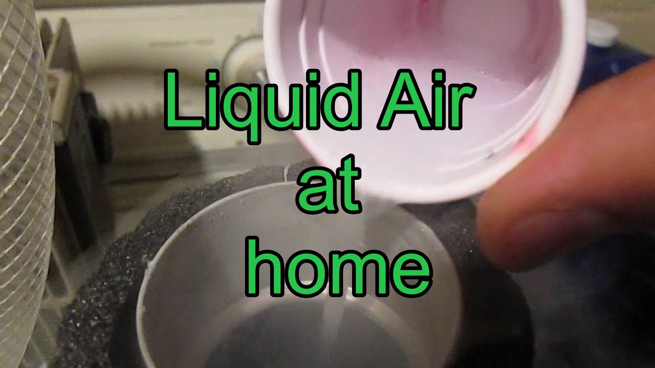 DIY liquid nitrogen