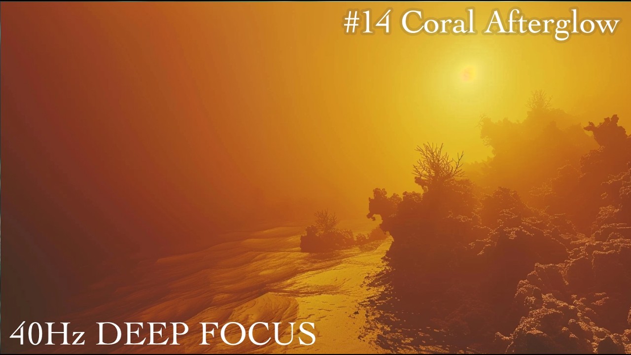 CORAL AFTERGLOW 40Hz| Deep Submerged Resonance for Focus & Shelter [Shiumy #14]