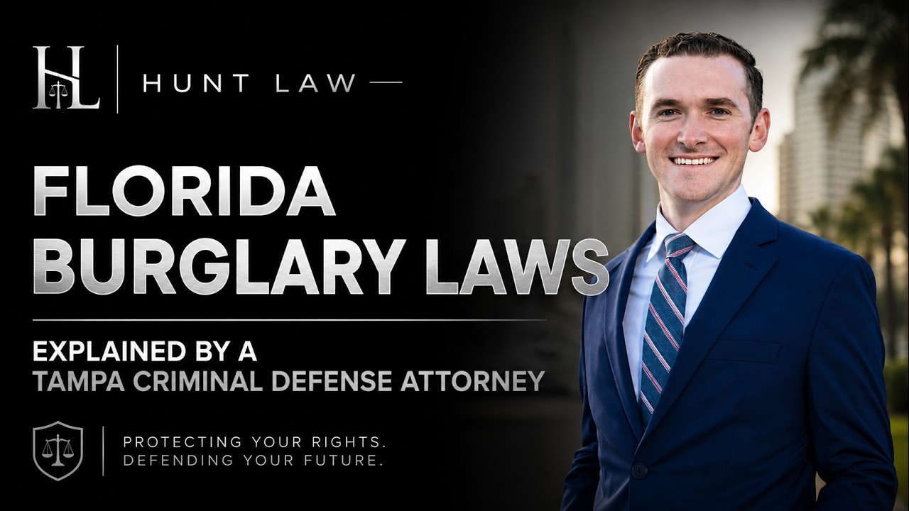 Florida Burglary Laws Explained by a Tampa Criminal Defense Attorney