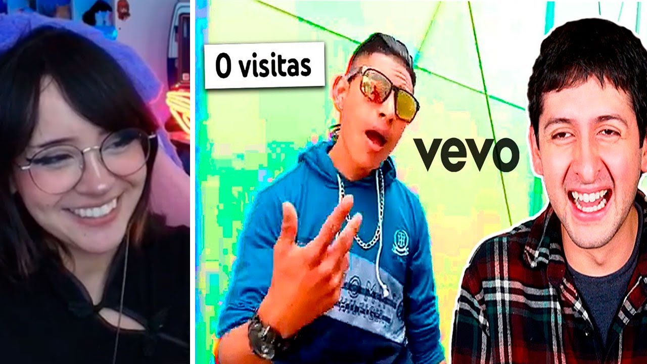 REACCIONANDO A CANCIONES CON 0 VISTAS 🤮💀💀 || ITSMIDNA REACCIONA A JEXS