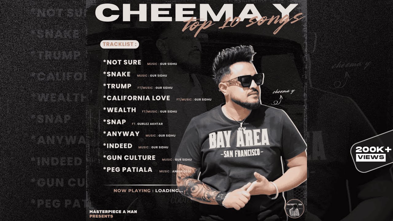 CHEEMA Y Top 10 Songs | Punjabi Playlist 2025 | @MasterpieceAMan