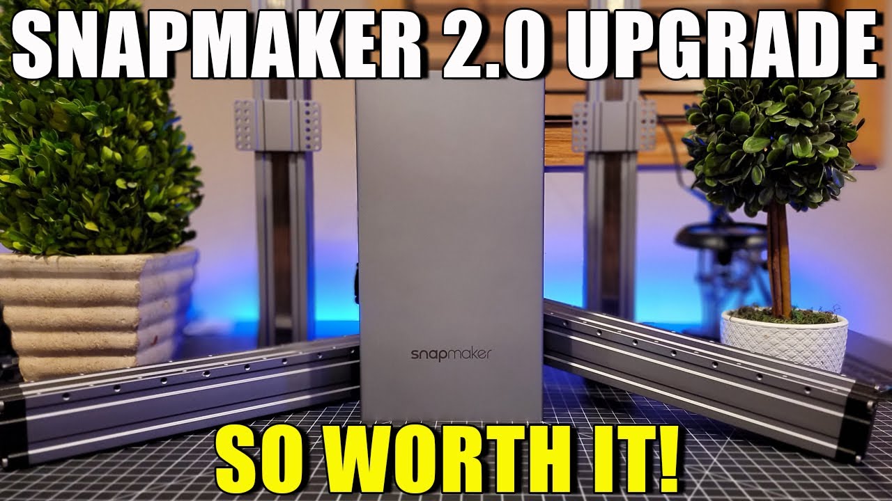 Я обновил свой Snapmaker 2.0. Стоило ли оно того? ДА!!! МОЩНОСТЬ, 3D-печатающая головка и НОВЫЙ л...