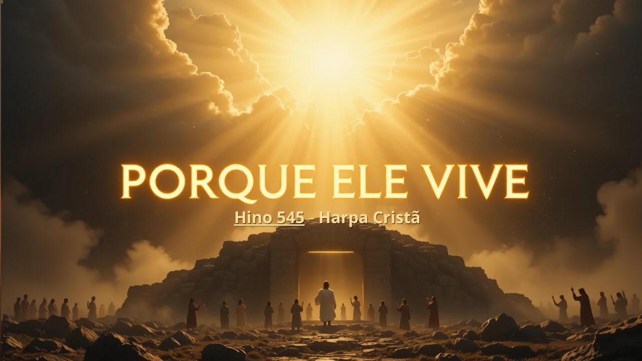 LOUVOR NUNCA ESQUECIDO, CONCORDA? Porque Ele Vive - Harpa Cristã 545 - VERSÃO IMPACTANTE