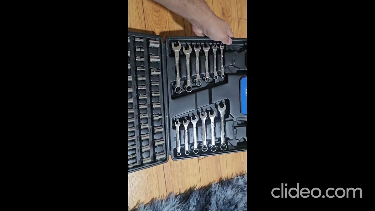 Hyper Tough 113‑Piece Mechanics Tool Set – SAE & Metric