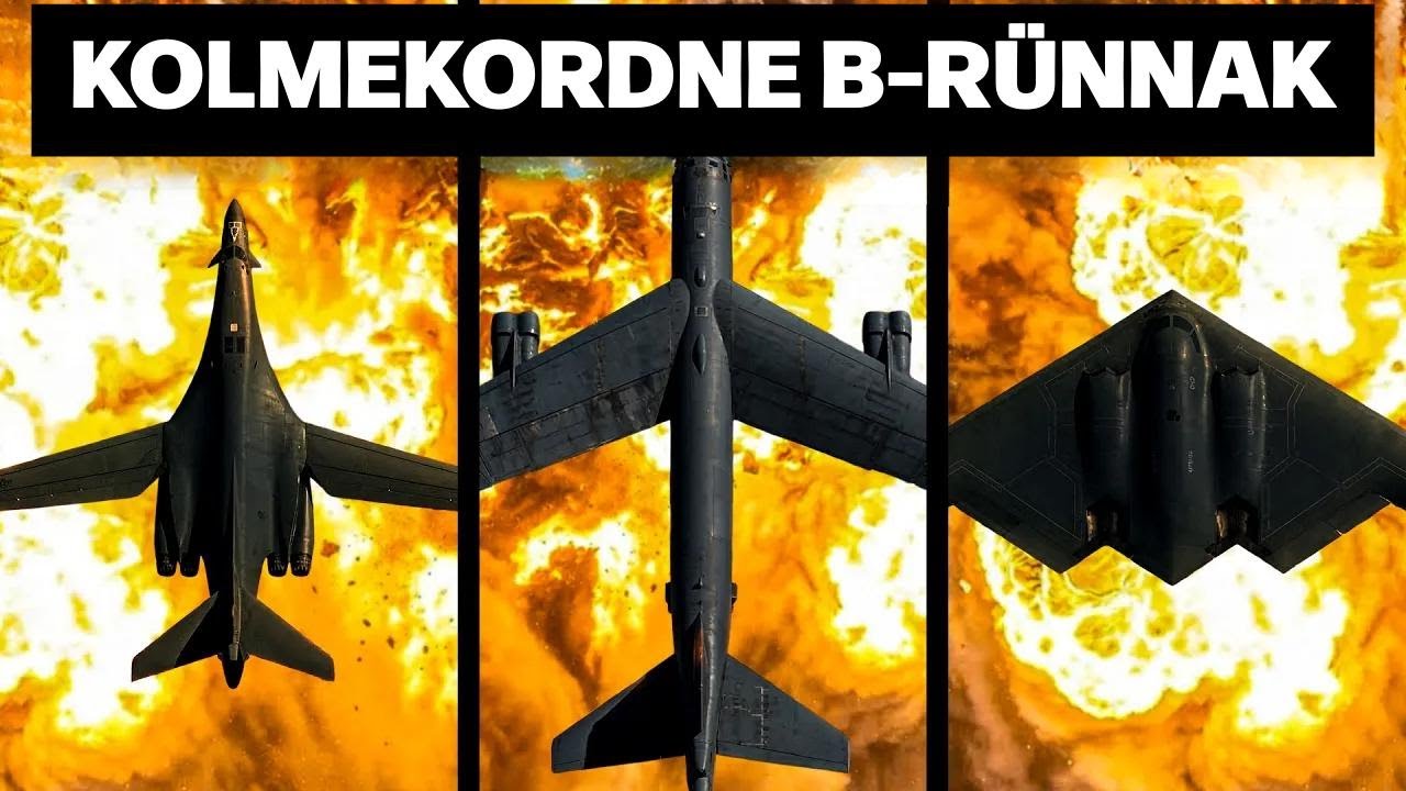 B-2 algatas põrgu, B-1 hävitas punkrid, B-52 pani kõigele punkti