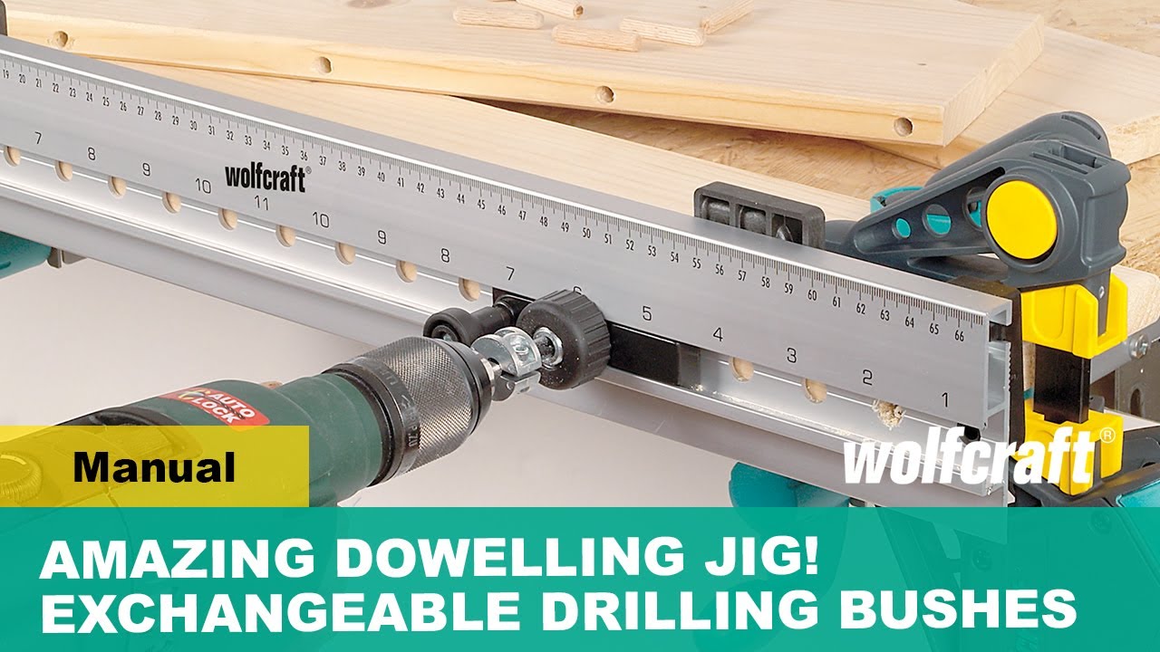 Amazing Dowelling Jig You Need! Exchangeable Drilling Bushes & More!